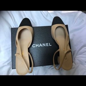Chanel slingbacks